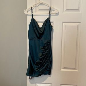 Teal Lucy in the sky dress